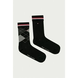 Tommy Hilfiger zokni (2 pár) fekete