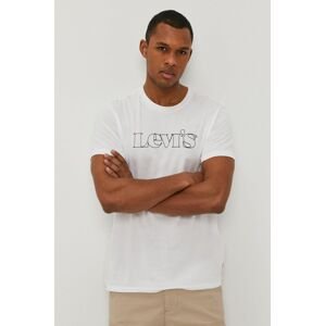 Levi's t-shirt fehér, nyomott mintás