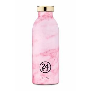 24bottles - Palack Clima Pink Marble 500ml