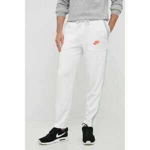 Nike Sportswear nadrág fehér, férfi, sima