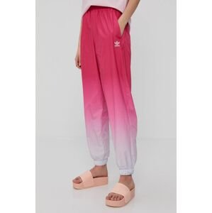 adidas Originals nadrág GN2851 női, lila, magas derekú jogger