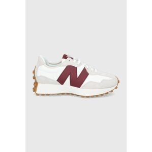 New Balance cipő WS327KA fehér, lapos talpú