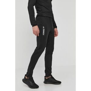 adidas Performance nadrág FT9980 fekete, férfi, nyomott mintás