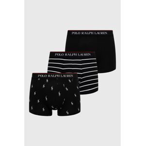 Polo Ralph Lauren boxeralsó (3-pack) fekete, férfi