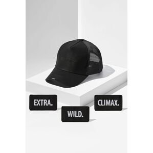 Next generation headwear sapka fekete, nyomott mintás