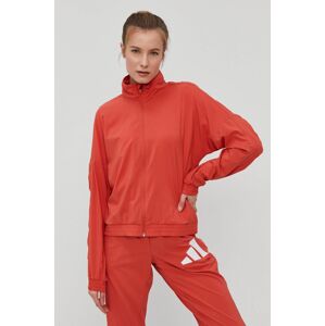 adidas Performance rövid kabát GL0694 női, narancssárga, átmeneti