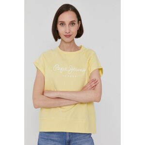 Pepe Jeans t-shirt GALA női, sárga