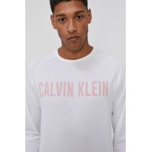 Calvin Klein Performance hosszú ujjú fehér, férfi, nyomott mintás