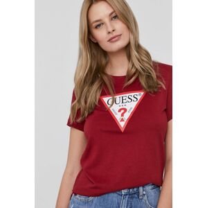 Guess t-shirt női, barna