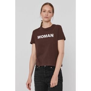 GAP t-shirt női, barna