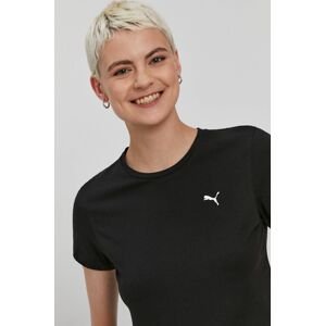 Puma t-shirt 586776 női, fekete