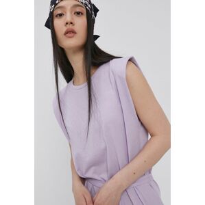 Jacqueline de Yong ruha lila, mini, egyenes