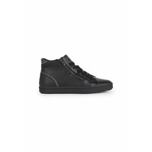 Geox cipő fekete, lapos talpú