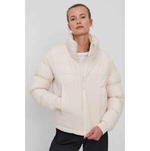 Columbia rövid kabát női, krémszínű, téli, oversize