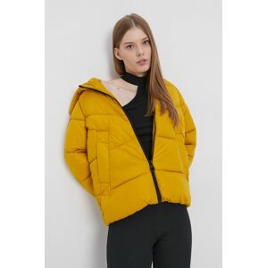 Only rövid kabát női, sárga, téli