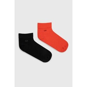 Calvin Klein zokni (2 pár) piros, férfi