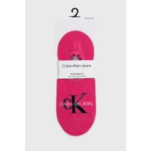 Calvin Klein Jeans zokni rózsaszín, női