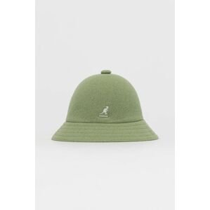 Kangol kalap zöld, gyapjú