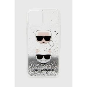 Karl Lagerfeld iPhone 12/12 Pro telefon tok ezüst