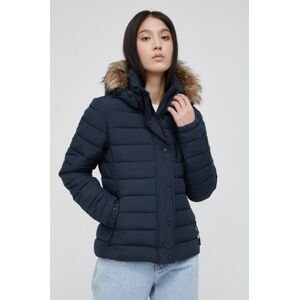 Superdry rövid kabát női, sötétkék, téli