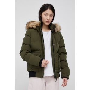 Superdry rövid kabát női, zöld, téli