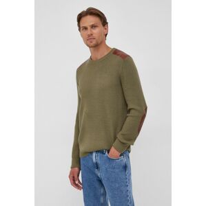 Guess pulóver könnyű, férfi, zöld