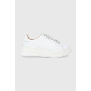 MOA Concept bőr cipő fehér, platformos