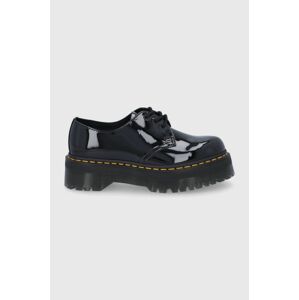 Dr. Martens bőr félcipő 1461 Quad fekete