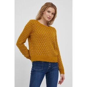 Vero Moda pulóver női, sárga