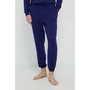 Calvin Klein Underwear pizsama nadrág lila, férfi, sima
