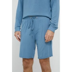 Ted Baker rövid pizsama kék, férfi, sima
