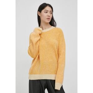 Noisy May pulóver női, narancssárga