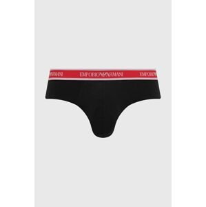 Emporio Armani Underwear alsónadrág (2-pack) fekete, férfi