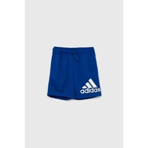 adidas Performance gyerek rövidnadrág HE9334 kék, állítható derekú