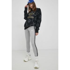 adidas legging HE7016 szürke, női, sima