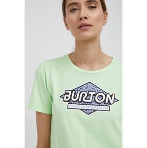 Burton pamut póló zöld