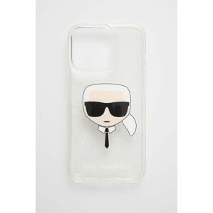 Karl Lagerfeld iPhone 13 Pro  telefon tok ezüst