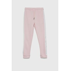 Calvin Klein Jeans gyerek nadrág rózsaszín, mintás