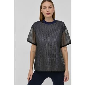 Wolford t-shirt női, sötétkék