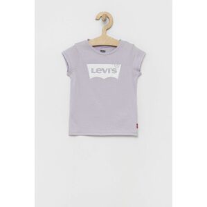 Levi's gyerek pamut póló lila