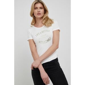 Morgan t-shirt női, fehér