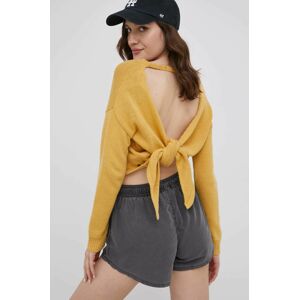 Roxy pulóver sárga, női