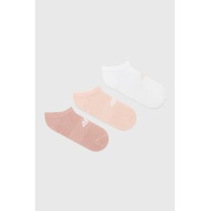 4F zokni (3 pár) rózsaszín, női