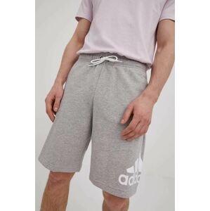 adidas rövidnadrág EB5260 szürke, férfi, melange