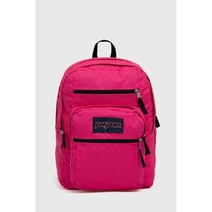 Jansport hátizsák rózsaszín, nagy, nyomott mintás