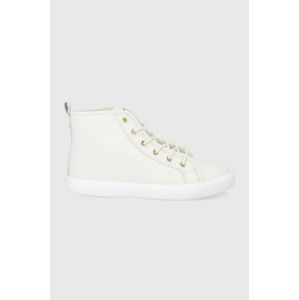 Lauren Ralph Lauren bőr sneaker Jinger bézs, női