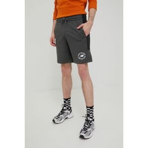 New Balance rövidnadrág MS21902HC szürke, férfi