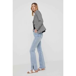 Answear Lab farmer Premium Jeans női, közepes derékmagasságú
