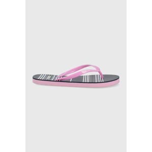 Big Star flip-flop rózsaszín, női, lapos talpú