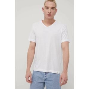 Only & Sons t-shirt fehér, férfi, sima